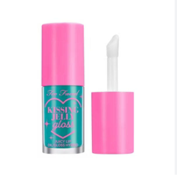 Too Faced Kissing Jelly Non-Sticky Lip Oil Gloss - Sweet Cotton Candy