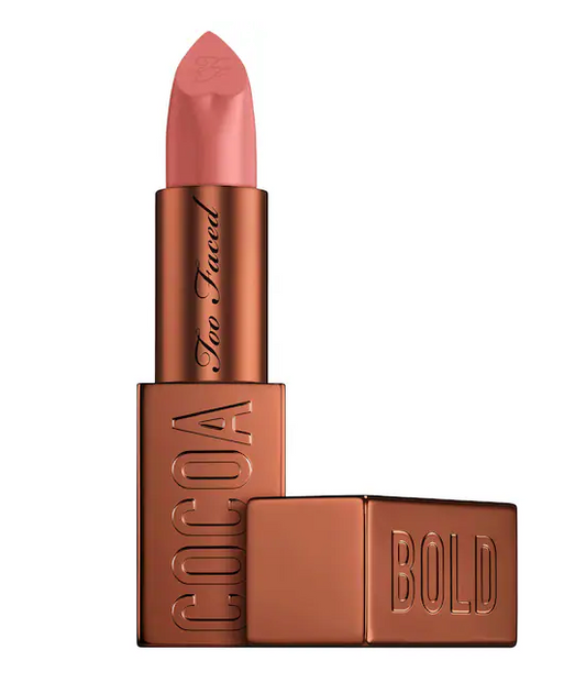 Too Faced Cocoa Bold Cream Lipstick - Milkshake