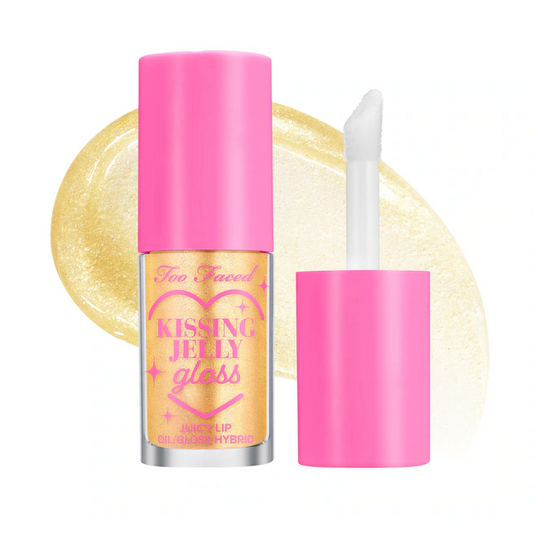 Too Faced Kissing Jelly Non-Sticky Lip Oil Gloss - Pina Colada