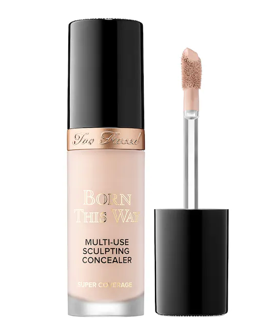 Too Faced Born This Way Super Coverage Multi-Use Concealer with Hyaluronic Acid - Honey