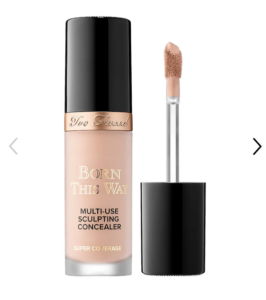 Too Faced Born This Way Super Coverage Multi-Use Concealer with Hyaluronic Acid - Cream Puff