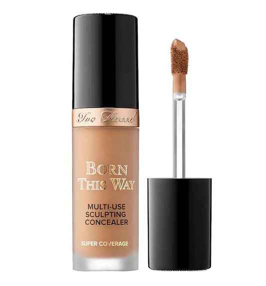 Too Faced Born This Way Super Coverage Multi-Use Concealer with Hyaluronic Acid - Mocha