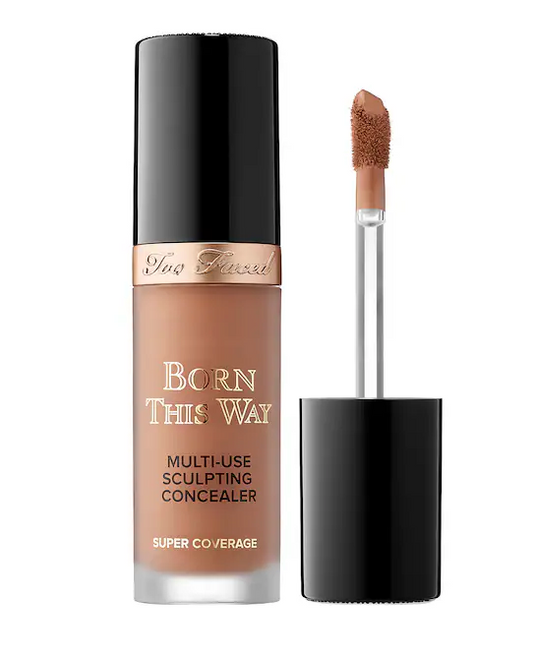 Too Faced Born This Way Super Coverage Multi-Use Concealer with Hyaluronic Acid - Chai