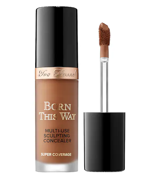 Too Faced Born This Way Super Coverage Multi-Use Concealer with Hyaluronic Acid - Cocoa