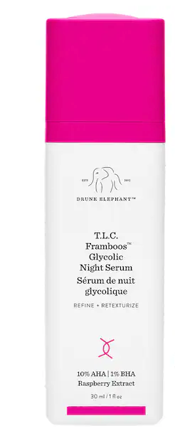 Drunk Elephant T.L.C. Framboos Glycolic Resurfacing Night Serum